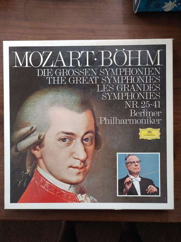 Mozart / - Die Grossen Simphonien 25-41 - LP Set x 7 - Deutsche Grammophon - Berliner Philharmoniker