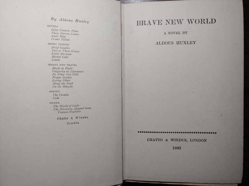 Brave New World - Aldous Huxley