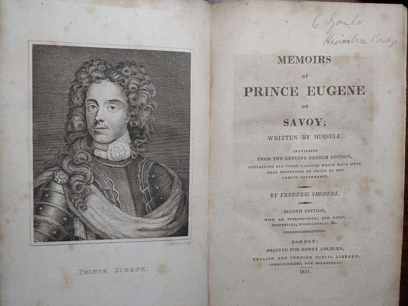 Memoirs of Prince Eugene of Savoy
