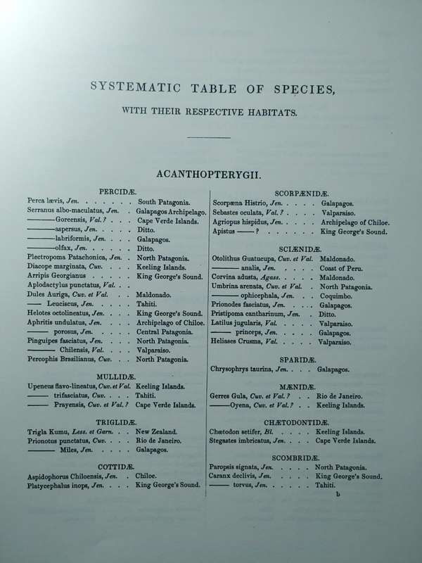 Darwin - The Zoology of the Voyage of HMS Beagle - Part IV Fish