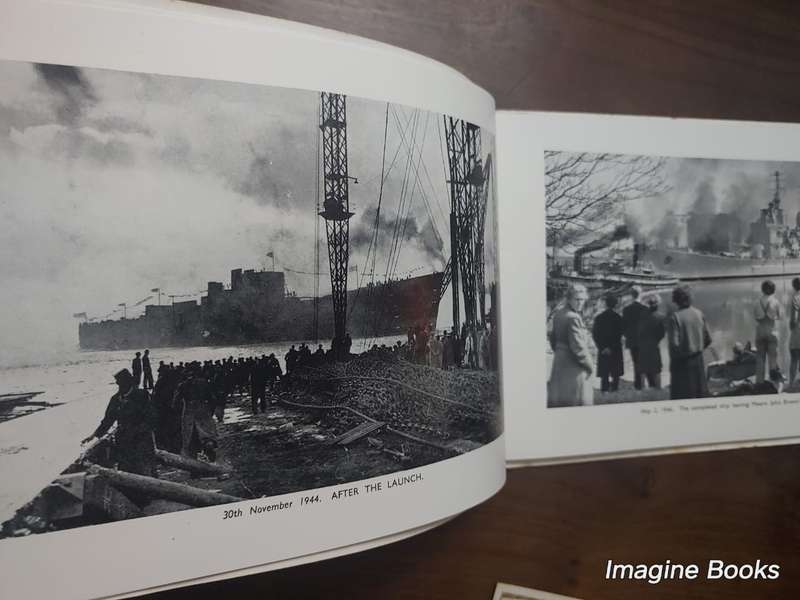 H.M.S. Vanguard - Pictorial Souvenir (with 6 postcards)