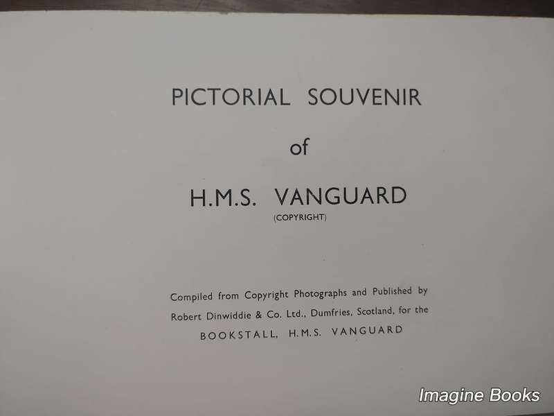 H.M.S. Vanguard - Pictorial Souvenir (with 6 postcards)