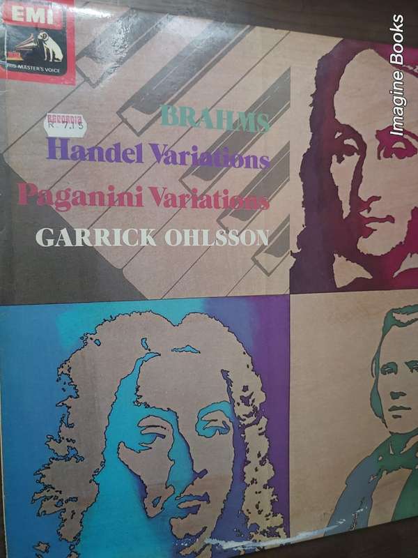 Brahms - Handel Variations - Paganini Variations LP