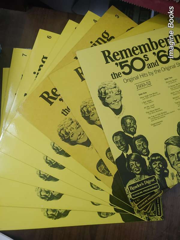 Remembering The 50s and 60s - Original Hits - 8 LP Set