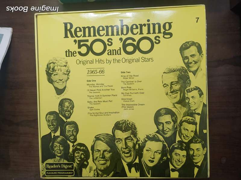 Remembering The 50s and 60s - Original Hits - 8 LP Set