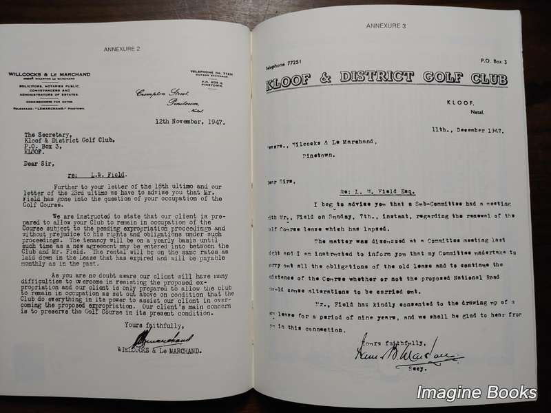 Kloof Country Club - An Historical Story