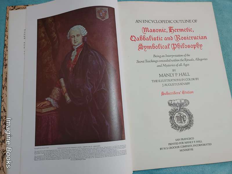 AN ENCYCLOPEDIC OUTLINE OF MASONIC, HERMETIC, QABBALISTIC AND ROSICRUCIAN SYMBOLICAL PHILOSOPHY
