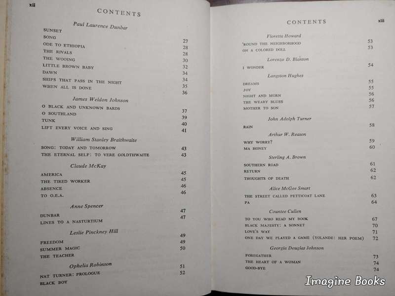 American Literature by Negro Authors