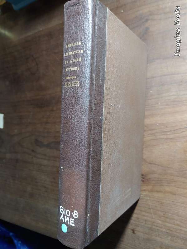 American Literature by Negro Authors