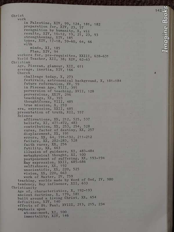 Master Index of the Tibetan and Alice Bailey Books