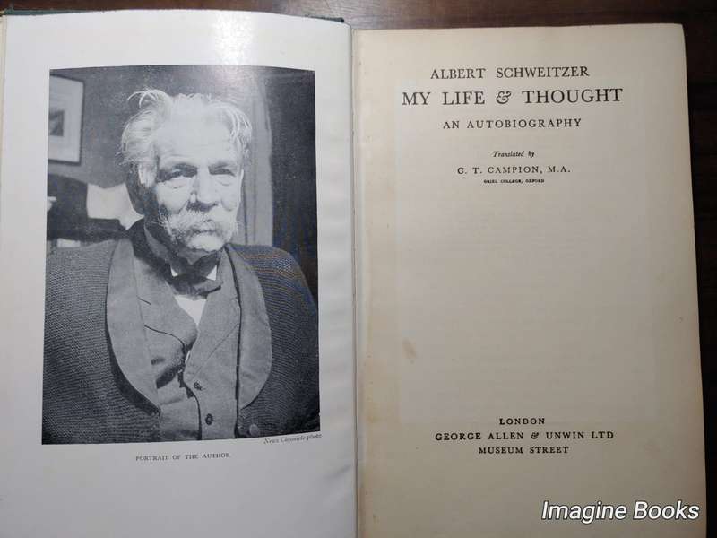My Life & Thought - Albert Schweitzer