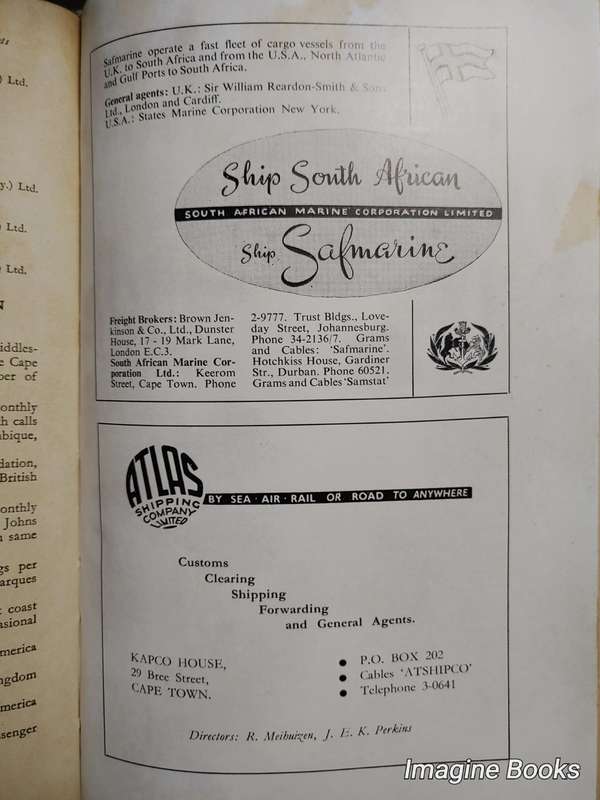 Year-Book For South Africa 1958