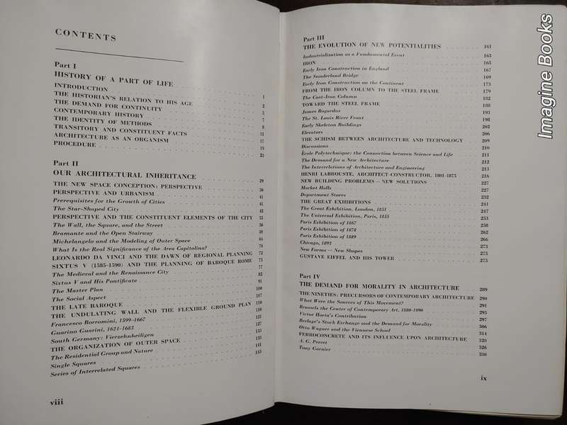 Space, Time and Architecture (1954 edition)