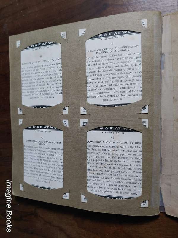 Churchman's Cigarette Picture-Card Album - 1939 - Aviation Cards