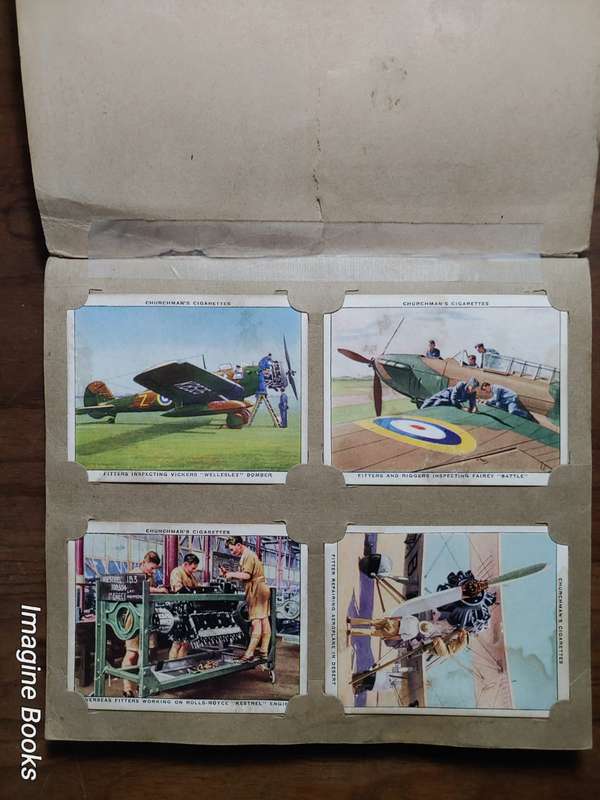 Churchman's Cigarette Picture-Card Album - 1939 - Aviation Cards