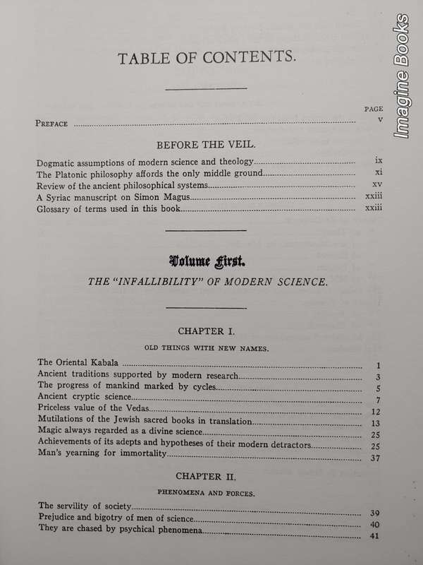 Isis Unveiled - Blavatsky - 2 Volume Set