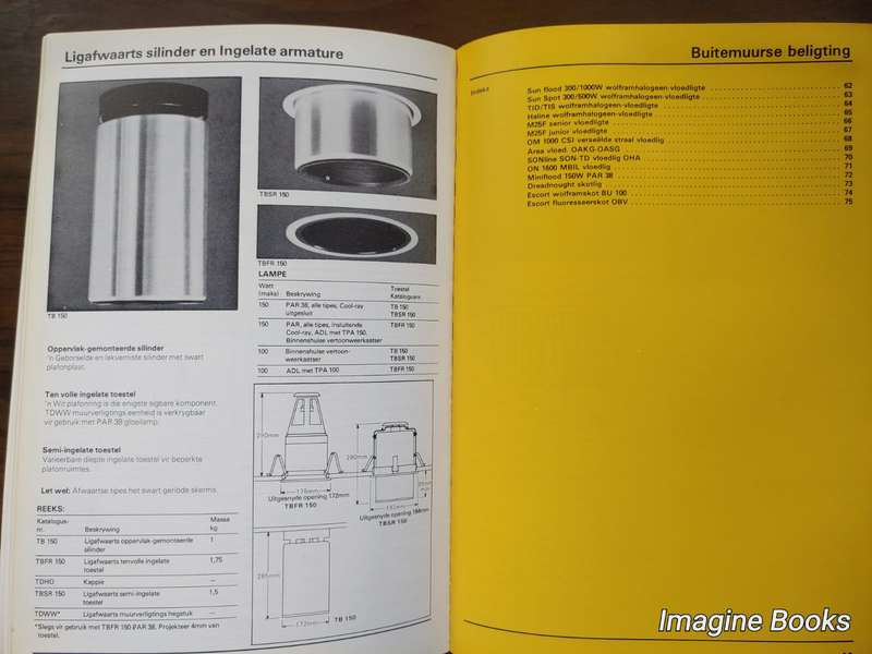 Thorn Lighting  - South Africa - Catalogue 1977/78