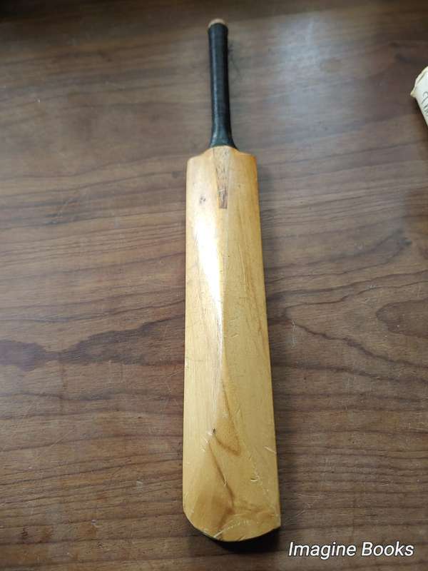 Crusader Miniature Cricket Bat - South Africa 1955 - Printed Autographs