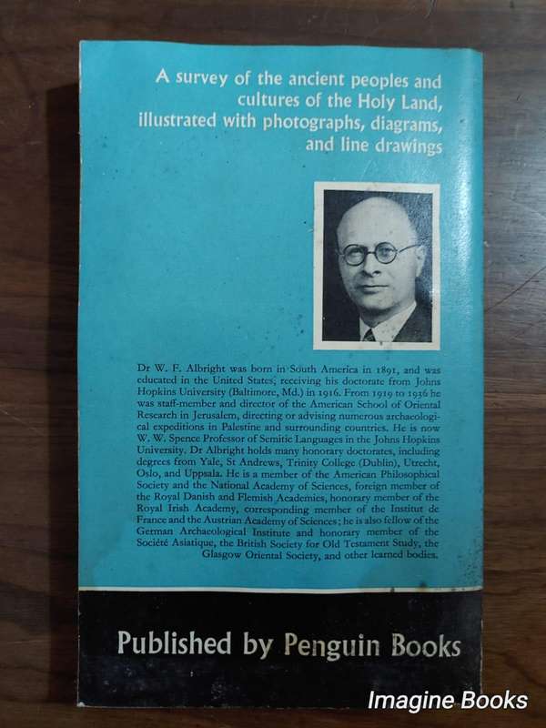 The Archaeology of Palestine - H. F. Albright