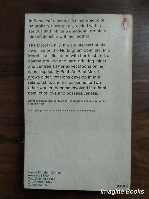 Sons and Lovers - D. H. Lawrence