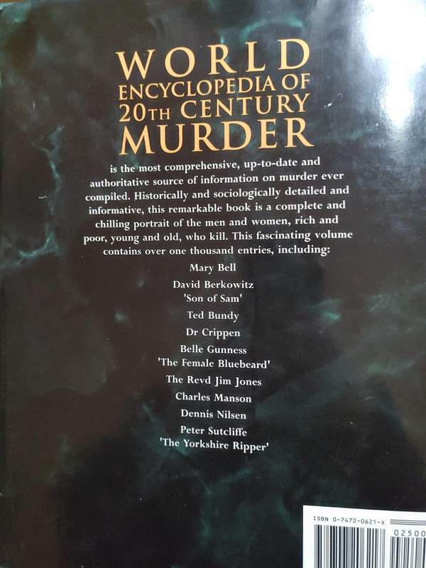 World Encyclopedia Of 20th Century Murder