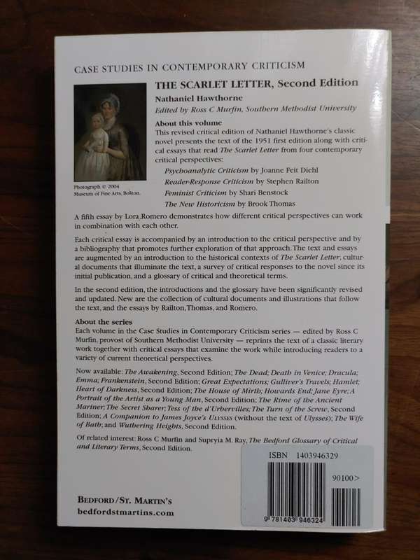 The Scarlet Letter - Nathaniel Hawthorne
