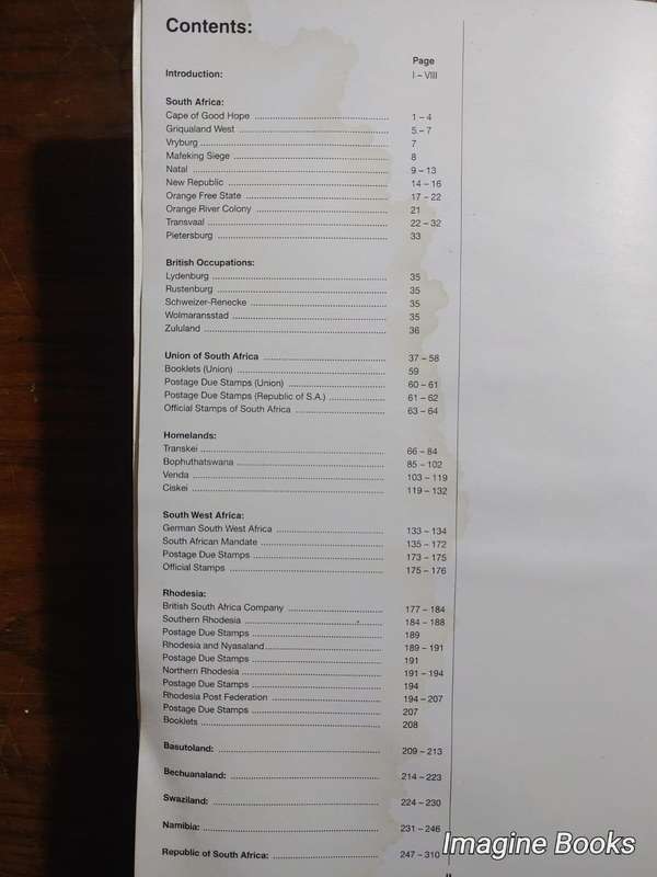 The South African Stamp Colour Catalogue 1999