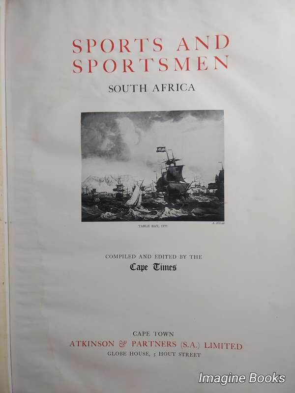 Sports And Sportsmen South Africa