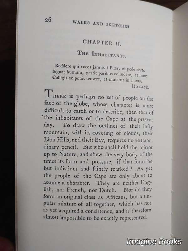 Walks and Sketches - At The Cape of Good Hope 1805 - Robert Semple