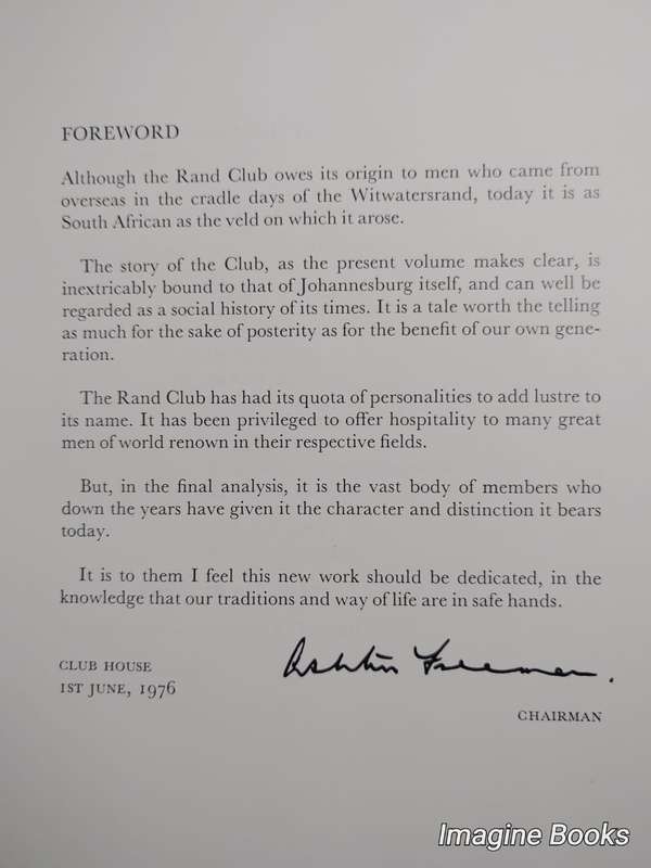 The Story of The Rand Club