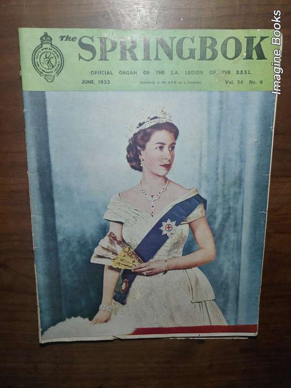 The Springbok - Official Organ of The S.A. Legion Of The B.E.S.L. - June 1953