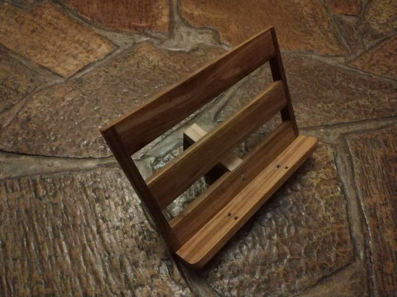 Wooden Book Stand