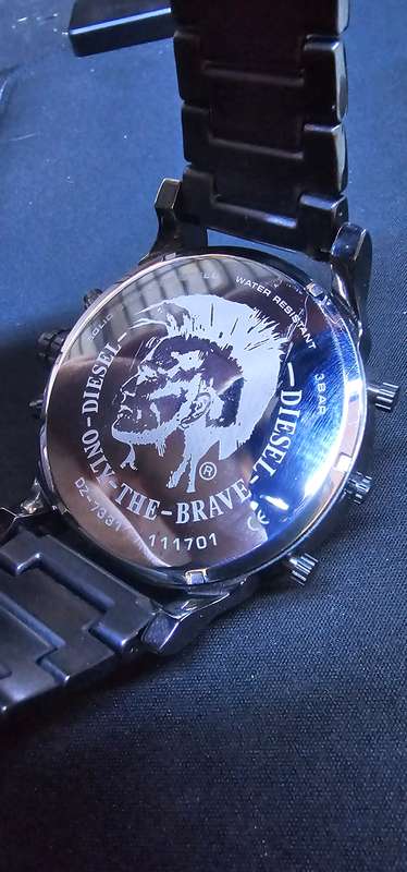 Diesel DZ7331 Mr Daddy 2.0 Gunmetal Stainless Steel Men's Watch