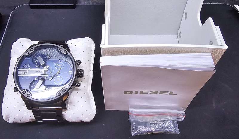 Diesel DZ7331 Mr Daddy 2.0 Gunmetal Stainless Steel Men's Watch