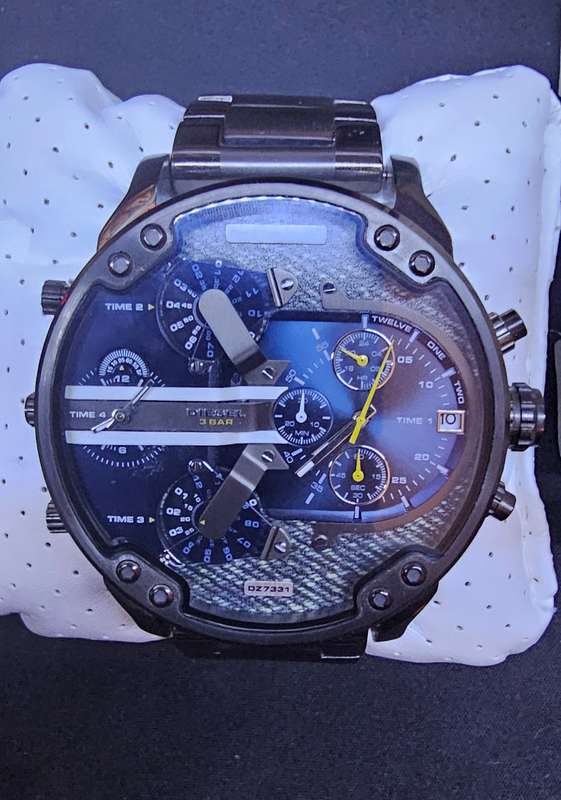 Diesel DZ7331 Mr Daddy 2.0 Gunmetal Stainless Steel Men's Watch