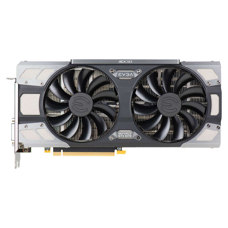 EVGA GeForce GTX 1070 FTW GAMING 08G-P4-6276-KR 8GB GDDR5 ACX 3.0