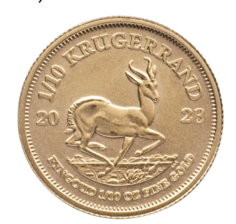 2023 1/10 oz Gold Krugerrand
