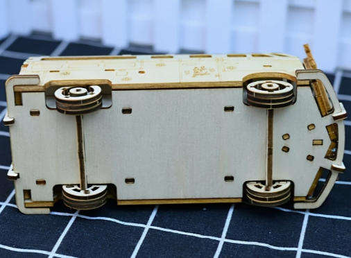3D Wooden Puzzle Volkswagen Fleetline Wooden Car Model