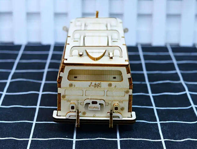 3D Wooden Puzzle Volkswagen Fleetline Wooden Car Model