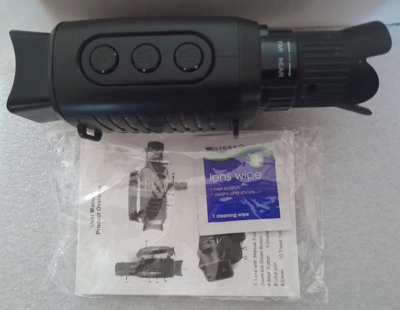 Night Vision Monocular black observation distance: 500-1000 m
