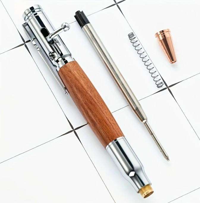 Tactical Design Bullet Shape Ballpoint Pen with Refills