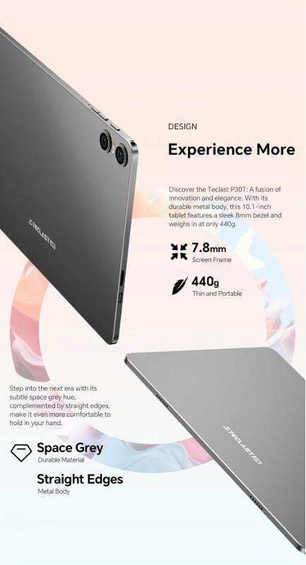 10.1 Inch Android 15 Tablet 12GB RAM 128GB SSD Octa-core with Accessories