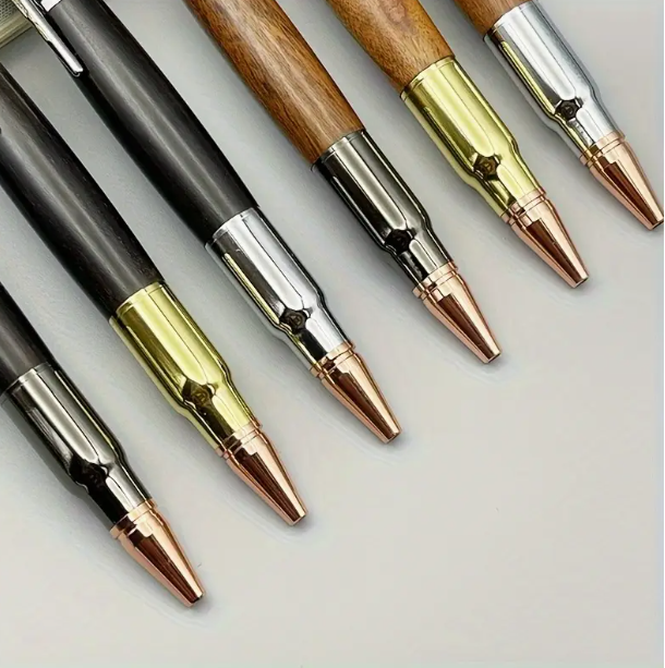 Tactical Design Bullet Shape Ballpoint Pen with Refills