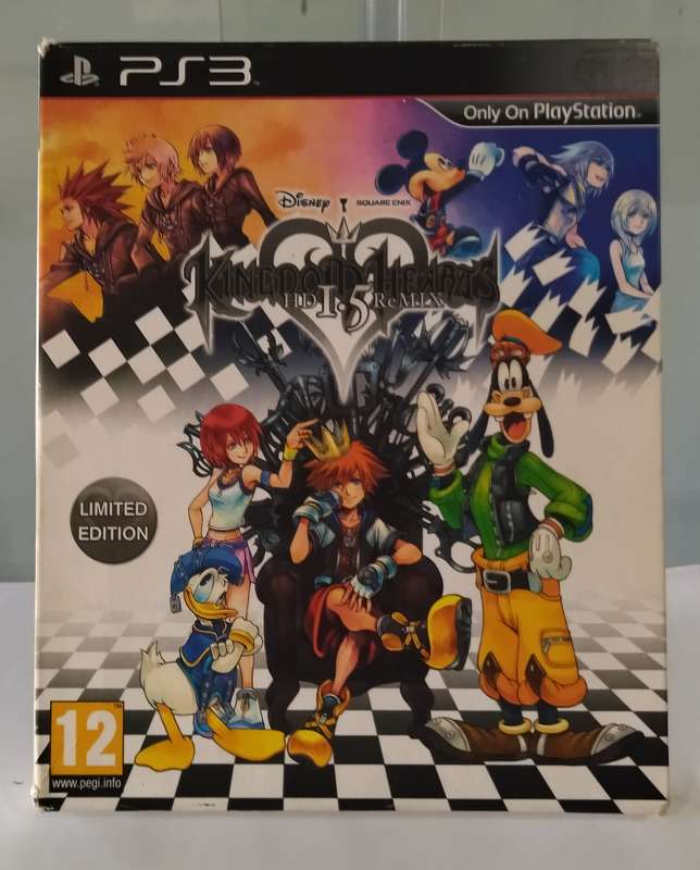 RARE KINGDOM HEARTS LIMITED EDITION PS3