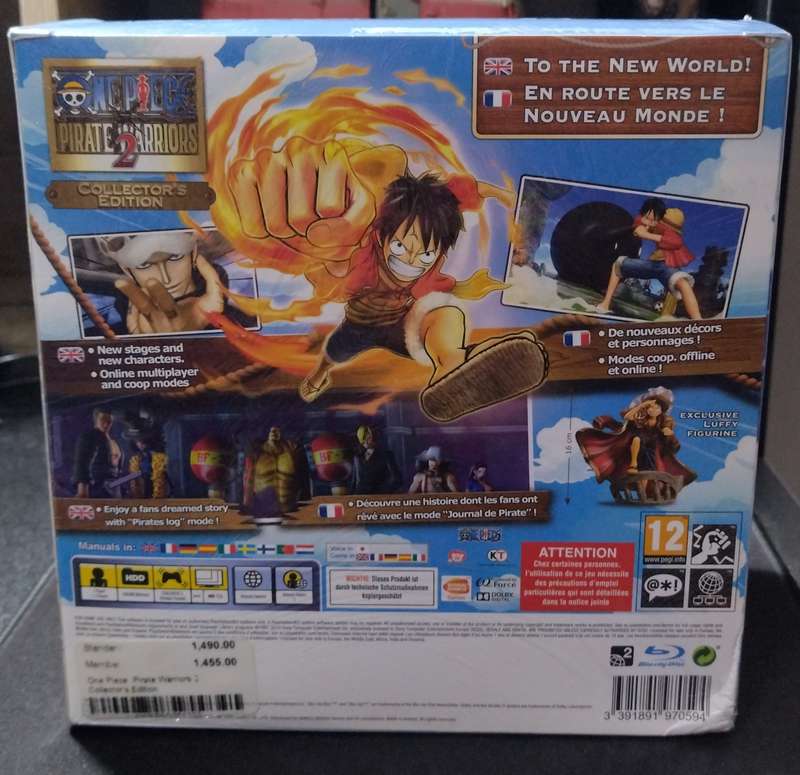 RARE ONE PIECE PS3 COLLECTORS EDITION (SEALED)