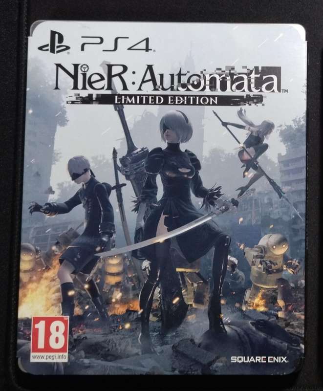 EXTREMELY RARE NIER AUTOMATA PS4 STEELBOOK EDITION