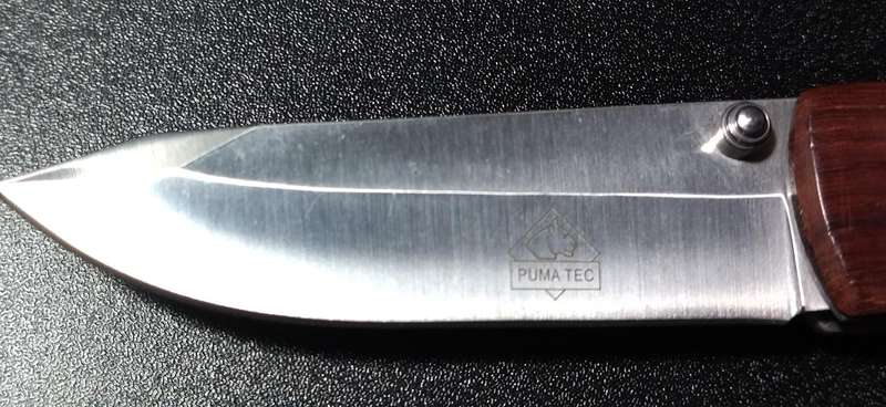 PUMA TEC FOLDER KNIFE BEAR MOTIF