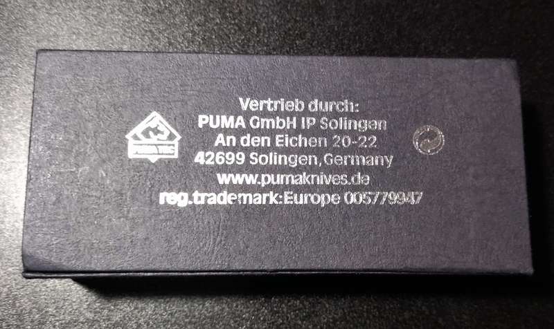 PUMA TEC FOLDER KNIFE BEAR MOTIF