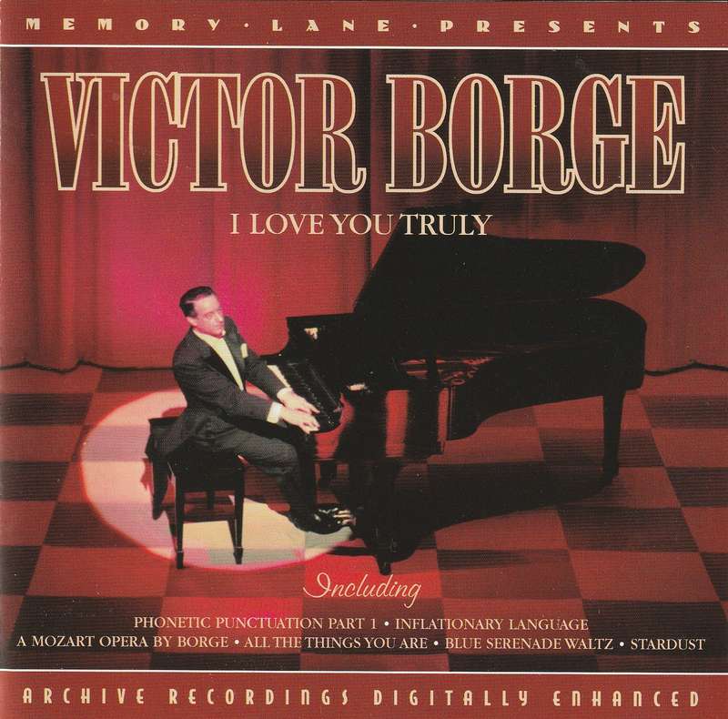 Victor Borge - I Love You Truly CD Import