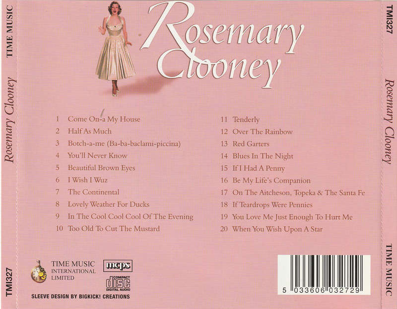 Rosemary Clooney - Rosemary Clooney CD Import